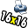 16x16 Sudoku drucken: Leicht